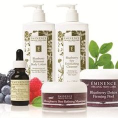 Eminence Organic Facials - composed of the freshest fruits, vegetables, herbs, flowers and exotic spices - Rose Dennigan Holistic Therapies, Westport, County Mayo, Ireland